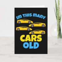 4 Jahre Alte Autos Geburtstagsparty Thema