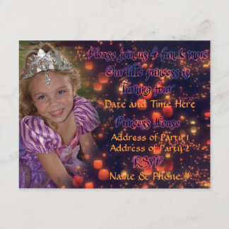 4 Jahre alte Prinzessin Geburtstagsaufenthalt mit  Einladung