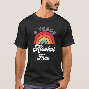 4 Jahre Feierliche Feierlichkeiten zum Jubiläum de T-Shirt