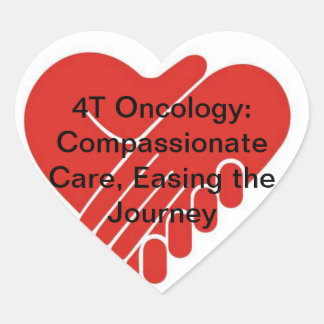 4 Jahre Herz-Aufkleber