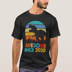 4 Jahre Junge 4. Geburtstag Dinosaurier Phantastis T-Shirt
