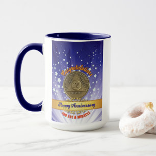 4 Jahre nüchtern - Sie sind ein Wunder Individuell Tasse