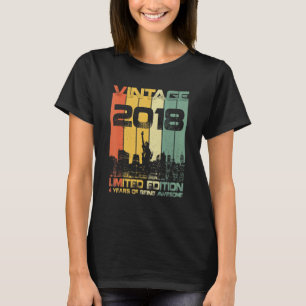 4 Jahre Vintag 2018 4. Geburtstag T-Shirt