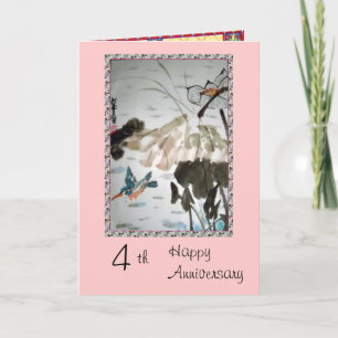 4. Jahrestagskarte Karte