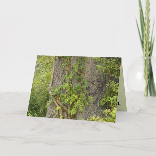 "4 jemals?" Grußkarte Karte (Vorderseite)