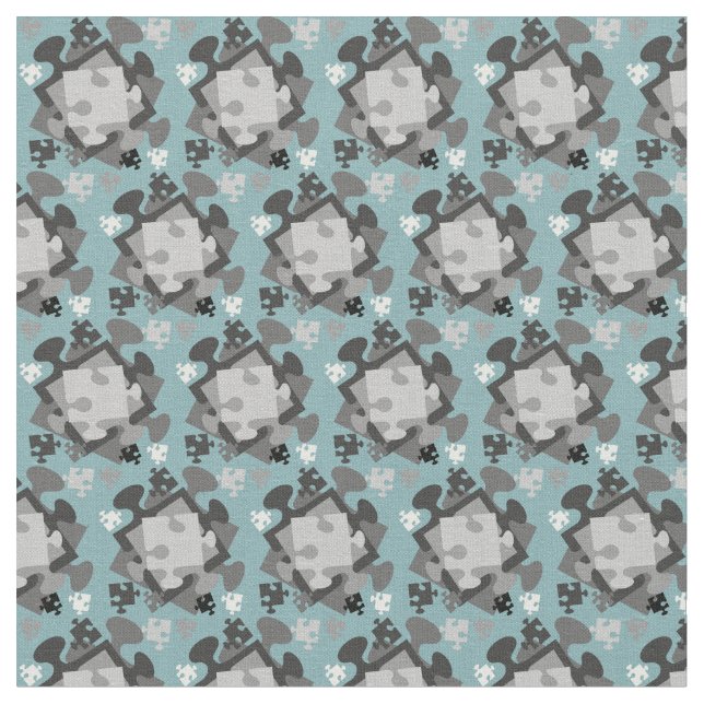 4 Jigsaw Pieces Stoff (Nahaufnahme)