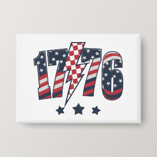 4. Juli 1776 Button