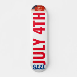 4. JULI 1776 JMT 7 3/4" Skateboard Deck