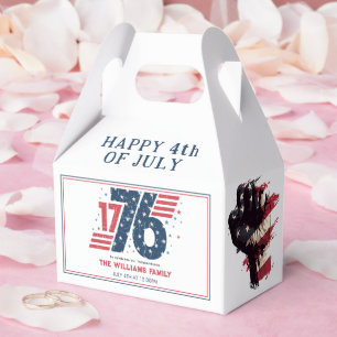 4. Juli 1776 Party zum Unabhängigkeitstag Geschenkschachtel