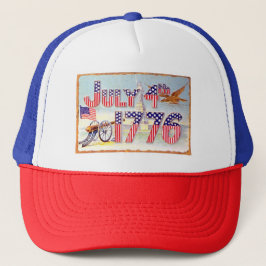 4. Juli 1776 Trucker Hat Truckerkappe