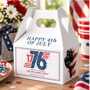 4. Juli 1776 Unabhängigkeitstag-Party Geschenkschachtel