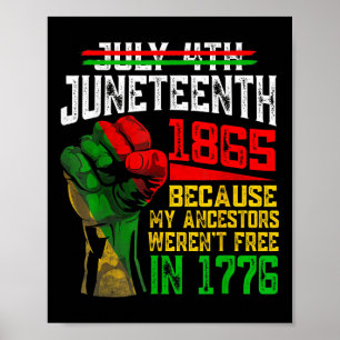 4. Juli 1865, weil meine Vorfahren Poster