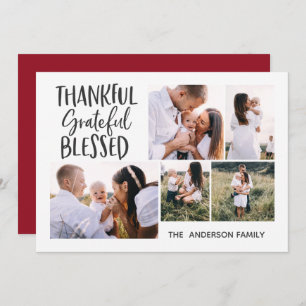 4. Juli 2010, 4 Foto Erntedank Feiertagskarte