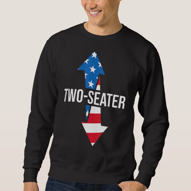 4. Juli 2010 Vintager Amerikaner 1 Sweatshirt (Vorderseite)