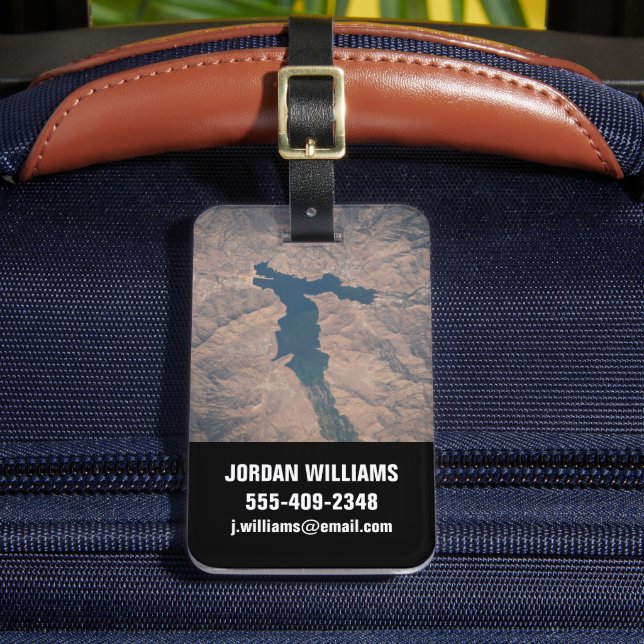 4. Juli 2019 - Isabella-See in Kalifornien. Gepäckanhänger (Vorderseite Insitu 2)