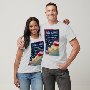 4. Juli 2026 Buch T-Shirt
