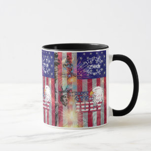 4. Juli 250. Amerika-Jubiläum Tasse
