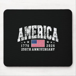 4. Juli 250. Jubiläum Amerika Flagge USA EST Mousepad