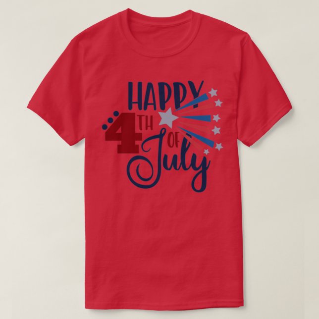 4. Juli (6) T-Shirt (Design vorne)