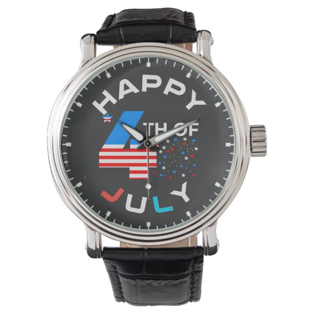 4. Juli-97958 Armbanduhr (Vorderseite)