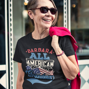 4. Juli Alle amerikanischen Großmutter patriotisch T-Shirt