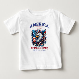 4. Juli American Eagle Sublimierung-61901 Baby T-shirt