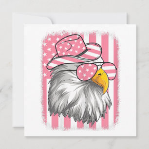 4. Juli American Eagle USA Flag Patriotic Wome Einladung
