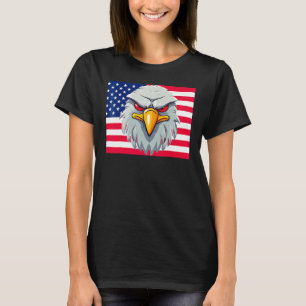 4. Juli American Pride American Eagle Symbol of F T-Shirt