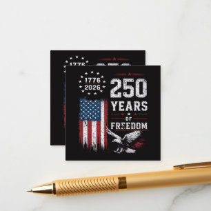 4. Juli Amerika US-Flagge Patriotisch Begleitkarte