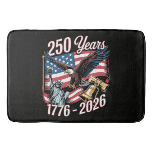 4. Juli Amerika US Patriotischer Adler Badematte