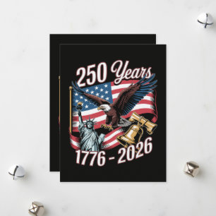 4. Juli Amerika US Patriotischer Adler Feiertagskarte