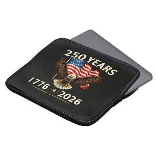 4. Juli Amerika US Patriotischer Adler  Laptopschutzhülle
