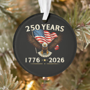 4. Juli Amerika US Patriotischer Adler Ornament