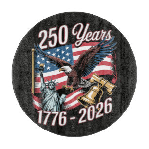 4. Juli Amerika US Patriotischer Adler Schneidebrett
