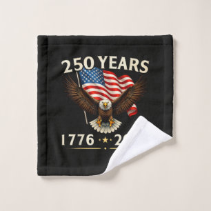 4. Juli Amerika US Patriotischer Adler Waschlappen