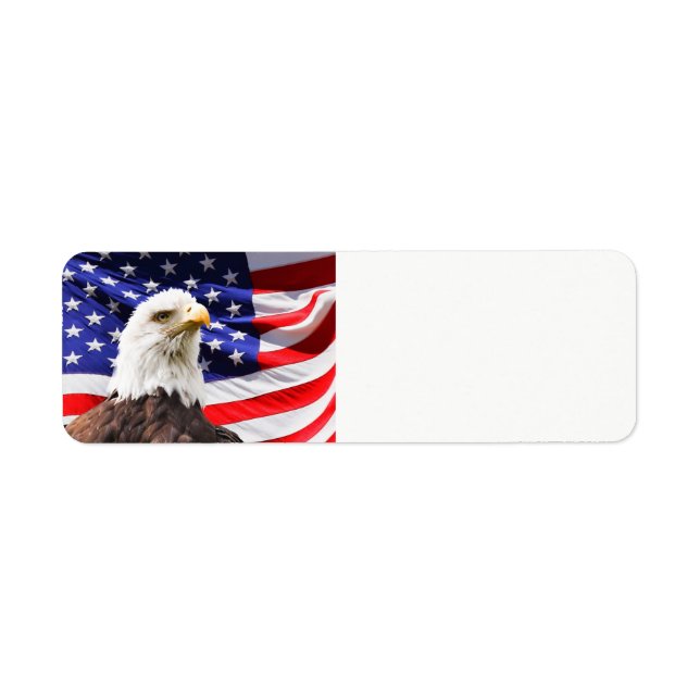 4. Juli Amerikanische Flagge und Adler (Vorne)