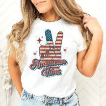 4. Juli Amerikanische Vibes Vintage Frieden