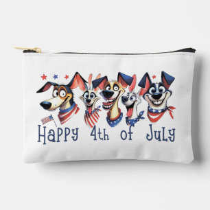 4. Juli. Amerikanischer Unabhängigkeitstag. Funny  Zubehörtasche