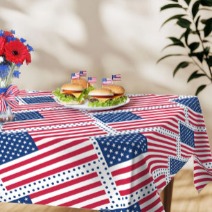 4. Juli Amerikas Unabhängigkeitstag Picnic Tischdecke