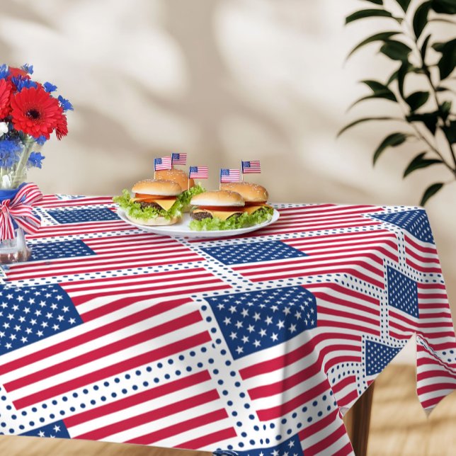 4. Juli Amerikas Unabhängigkeitstag Picnic Tischdecke (Von Creator hochgeladen)