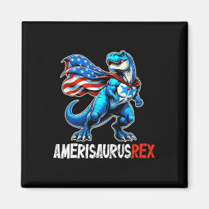 4. Juli Amerisaurus T Rex Lustig Magnet