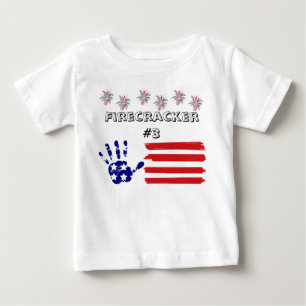 4. Juli Baby T-Shirt