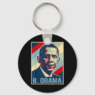 4. Juli Barack Obama ist mein Präsident Patriotic Schlüsselanhänger