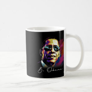 4. Juli Barack Obama Präsident Portrait Patrio Kaffeetasse