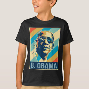 4. Juli Barack Obama Präsident Retro Patriotic T-Shirt
