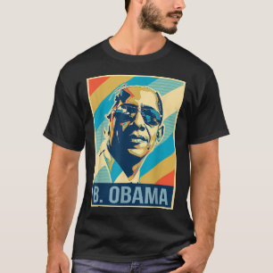 4. Juli Barack Obama Präsident Retro Patriotic T-Shirt