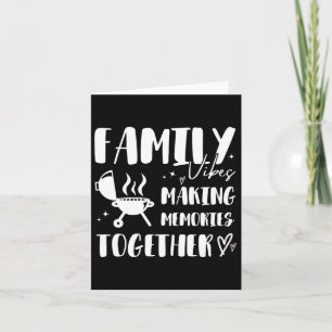 4. Juli BBQ Familie Zusammenführung Erinnerungen S Karte