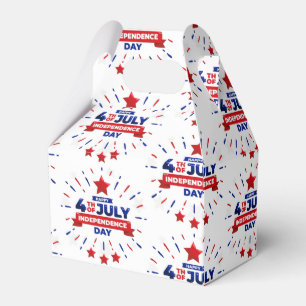 4. Juli: Bevorzugung Geschenkschachtel