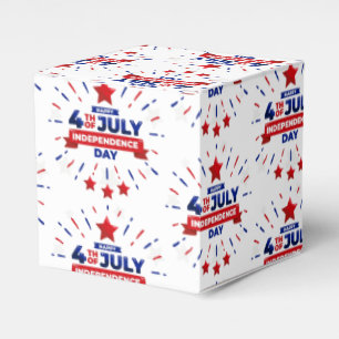 4. Juli: Bevorzugung Geschenkschachtel