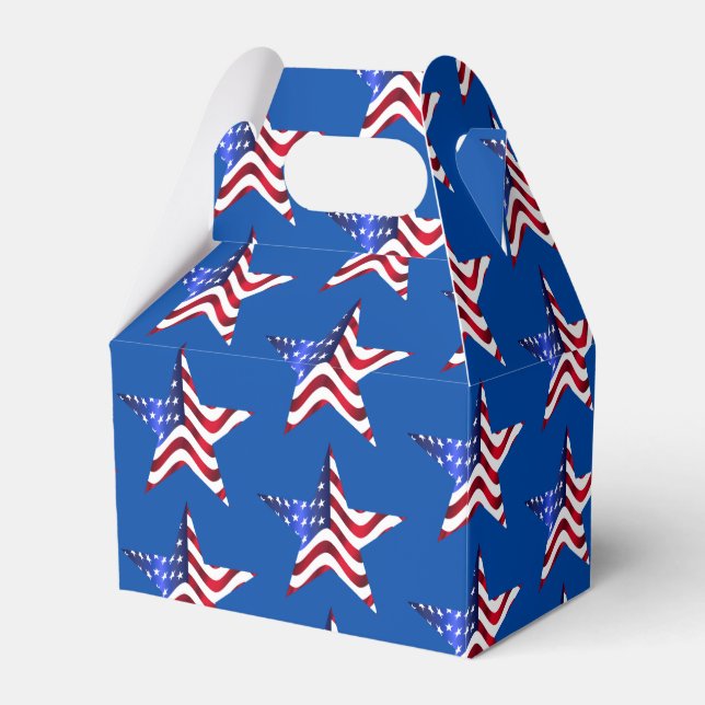 4. Juli: Bevorzugung Geschenkschachtel (Vorderseite)